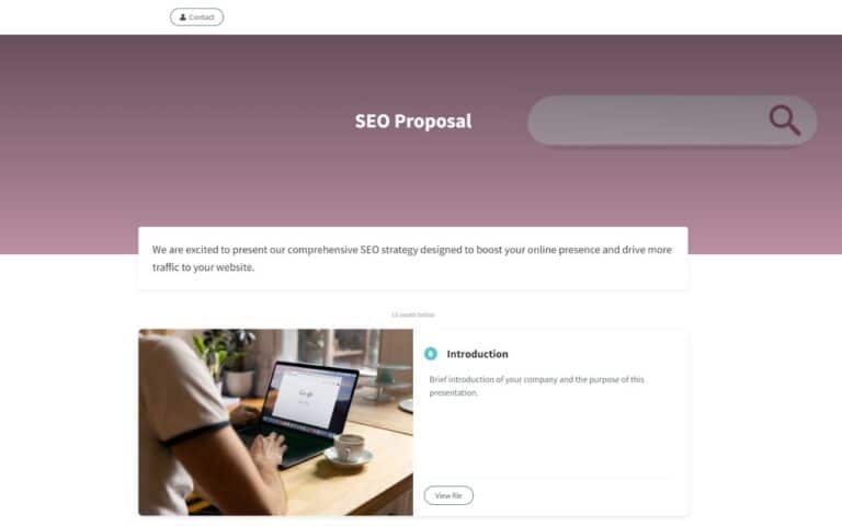 SEO Proposal