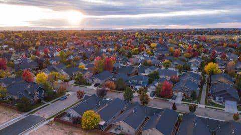 suburban houses