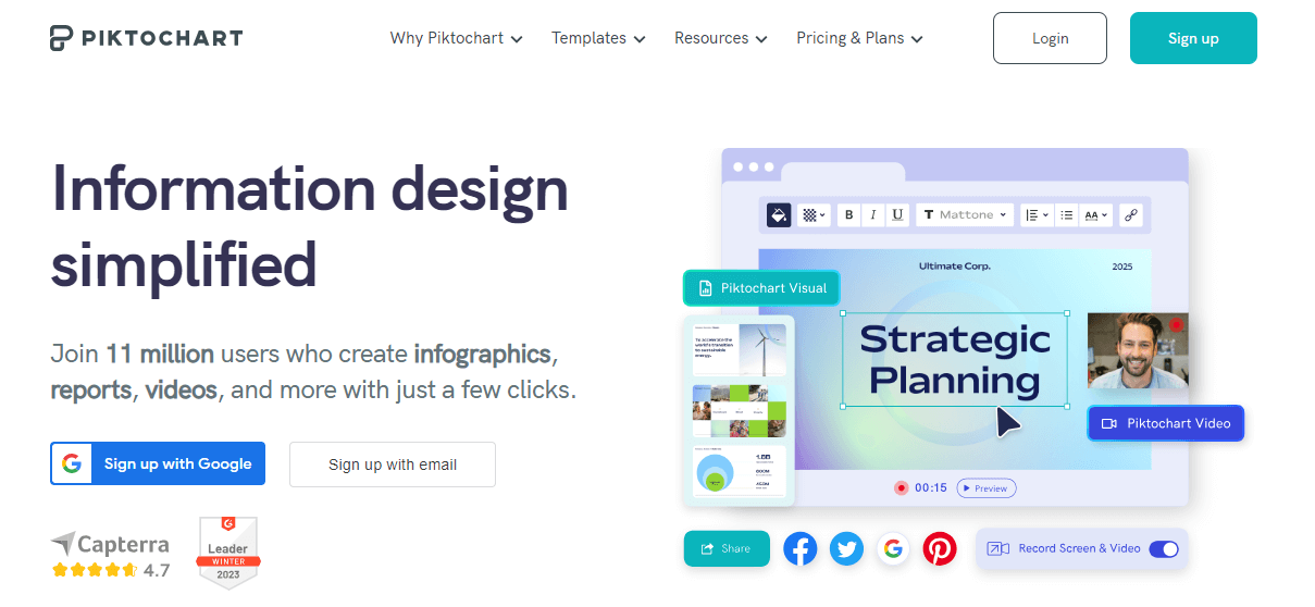 piktochart screenshot