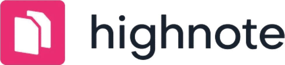 Highnote Logo Pink