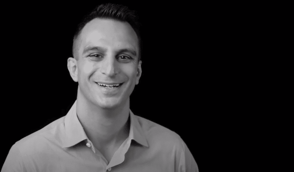 man smiling