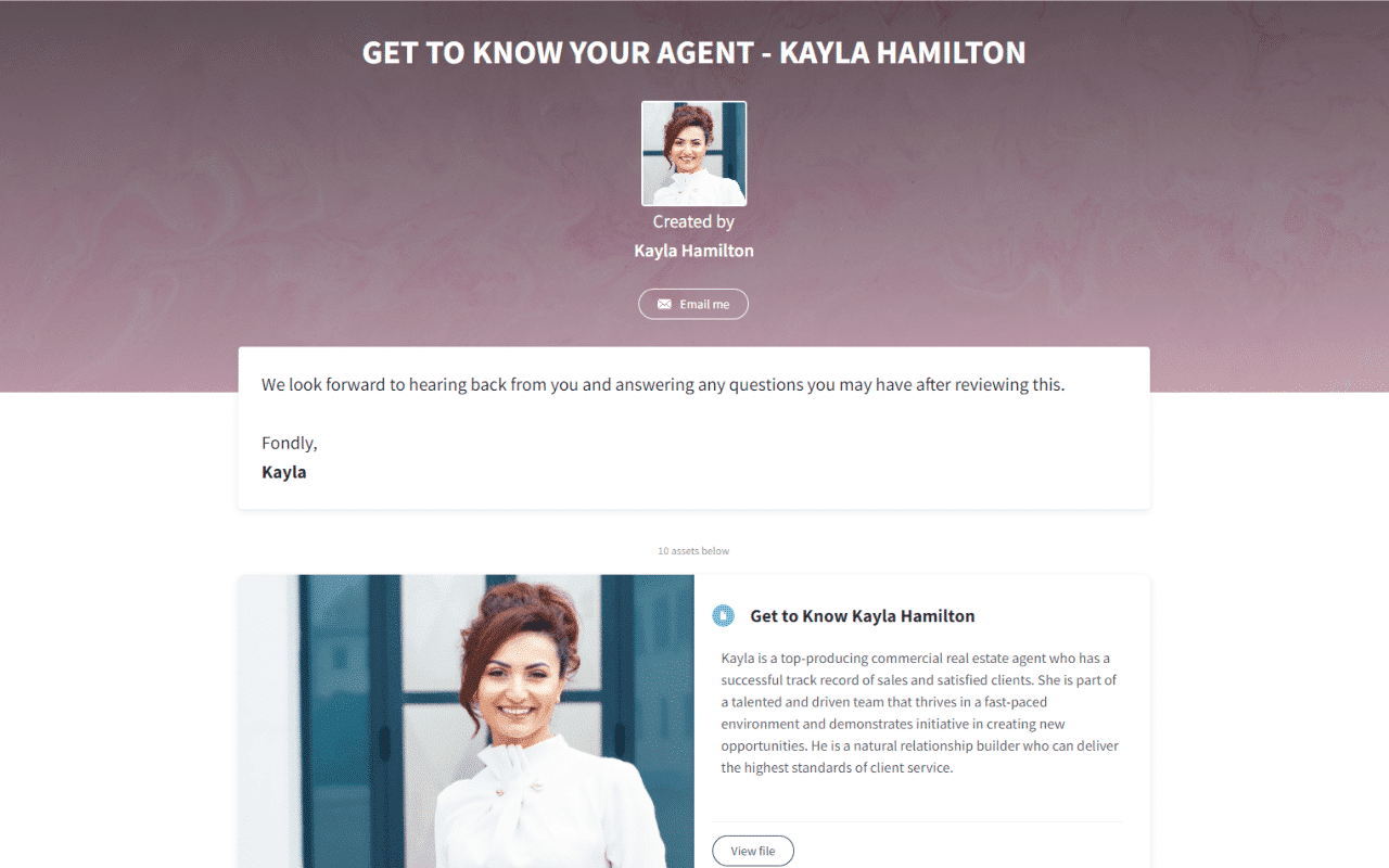 Agent Page #2