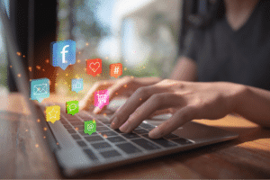 leverage social media to generate leads
