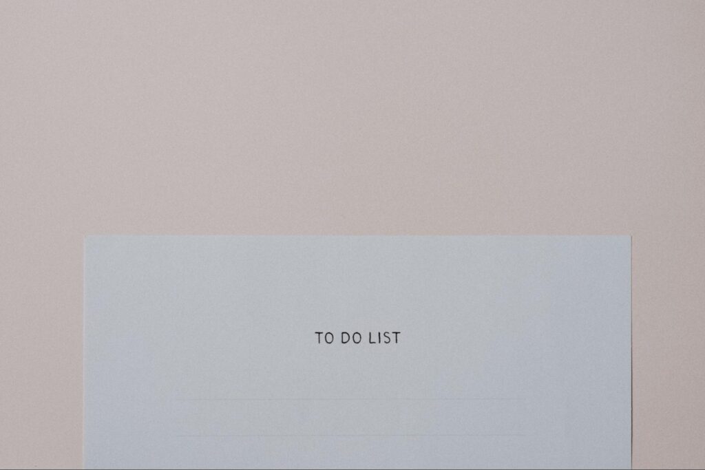 Set your crucial tasks