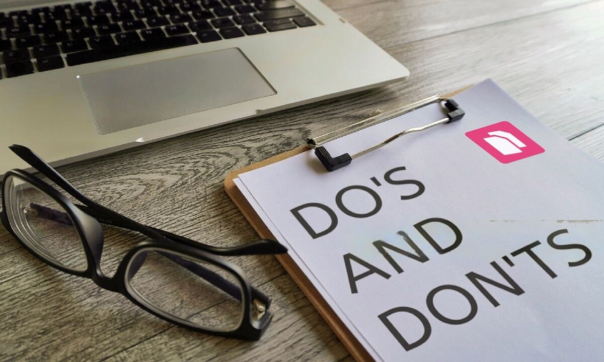 dos and donts